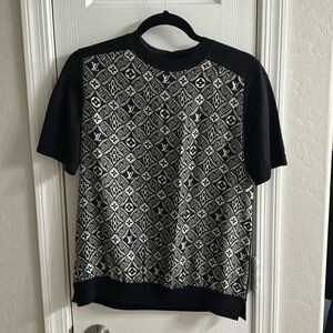 Since 1854 Silk Short Sleeve Sweater